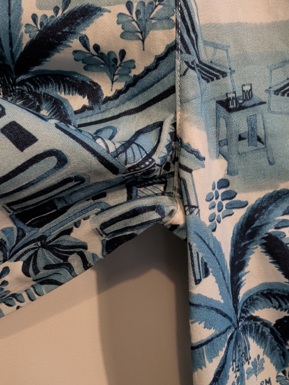 FARM RIO palm-print overalls - size small - Picture 10 of 16
